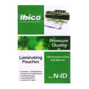 Laminating Pouches N-ID (2.48″x3.661″) 250microns 100 Sheets
