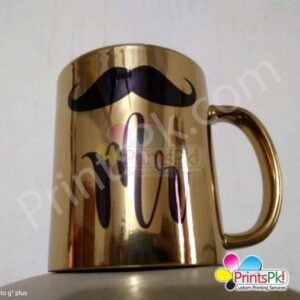 Electroplated Golden Mug (Shiny High Gloss)