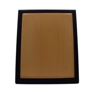 Dual-Tone Rectangular Wooden Award Plaque