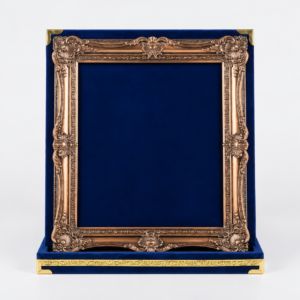 Premium Wooden Award Shield 8"x10" Blue P3