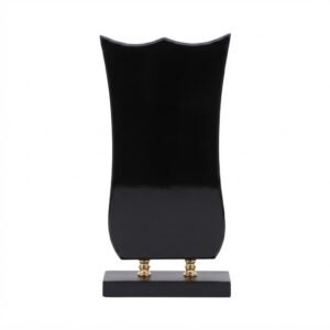 Standard Wooden Award Shield 3"x6" Black S3