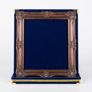 Premium Wooden Award Shield 8"x10" Blue P3