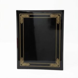 Premium Wooden Award Shield 9"x11" Brown P7