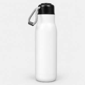 Stainless Steel Bottle with Carrying Cord