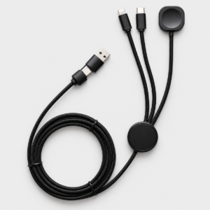 3-in-1 Charging Cable with Smartwatch Charger